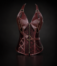 Cargar imagen en el visor de la galería, Corsé de la Corsaria – Corsé Medieval para Mujer