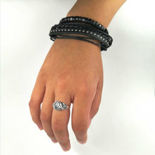 Cargar imagen en el visor de la galería, Anillo De Triqueta de Plata Esterlina 925 - Reino Vikingo GT - anillos, celta, Plata 925, Premium, Shield Maiden, Top - Anillos