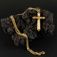 Cargar imagen en el visor de la galería, Cruz de Athelstan de Acero Inoxidable - Reino Vikingo GT - acero inoxidable, colgante, Guerrero - Colgante