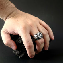 Cargar imagen en el visor de la galería, Anillo Trisquel - Reino Vikingo GT - acero inoxidable, anillos, celta, Guerrero, Top - Anillos