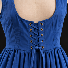 Cargar imagen en el visor de la galería, Vestido Medieval La Dama de Zafiro
