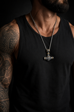 Cargar imagen en el visor de la galería, Mjölnir del Rey – Collar Vikingo Martillo de Thor
